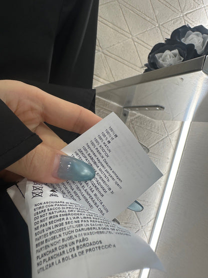 25fw new pin logo shirt