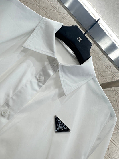 25fw new pin logo shirt