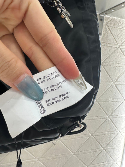 25fw new cross print cotton vest