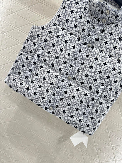 25fw new cross print cotton vest