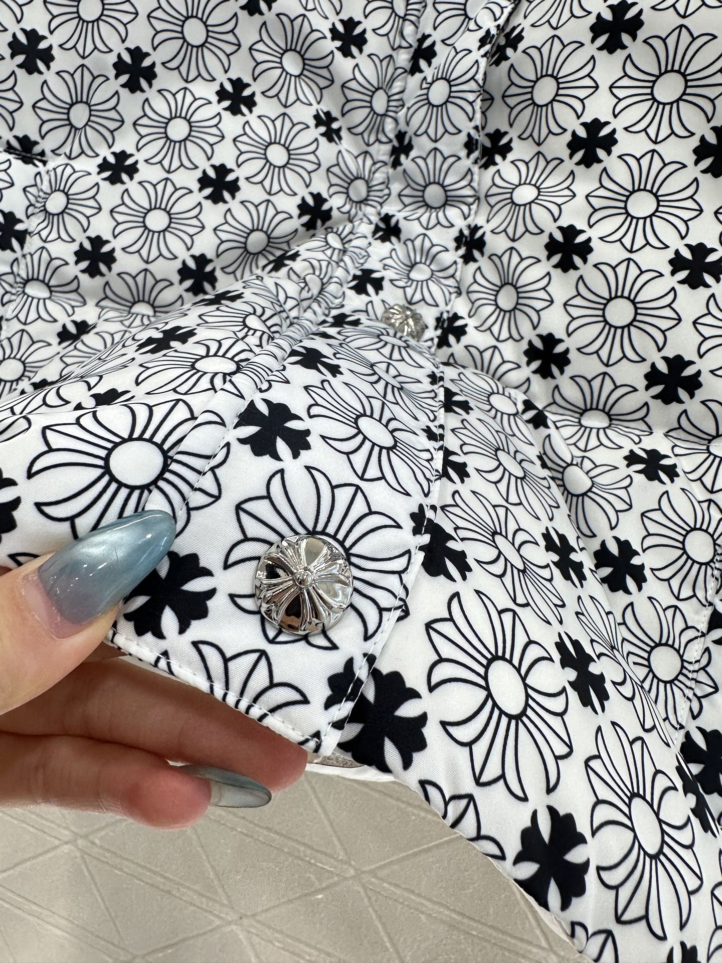 25fw new cross print cotton vest