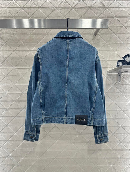 25fw new zipper denim jacket
