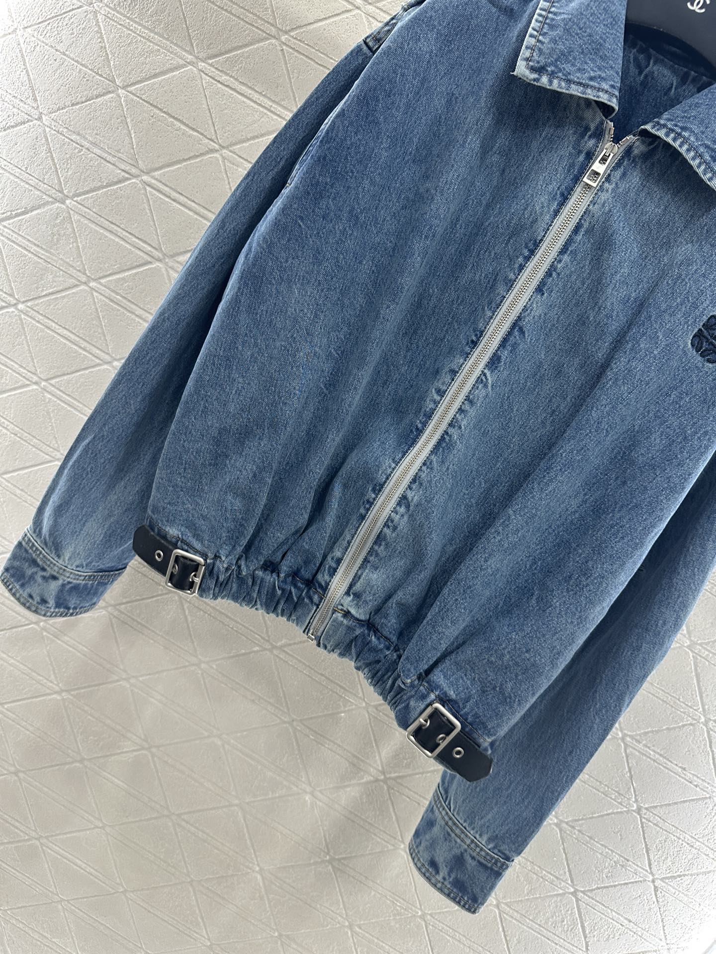 25fw new zipper denim jacket