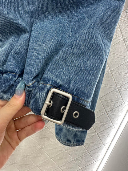 25fw new zipper denim jacket