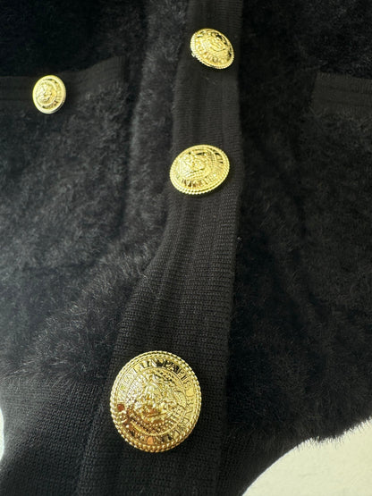 25fw new diamond wool knitted cardigan