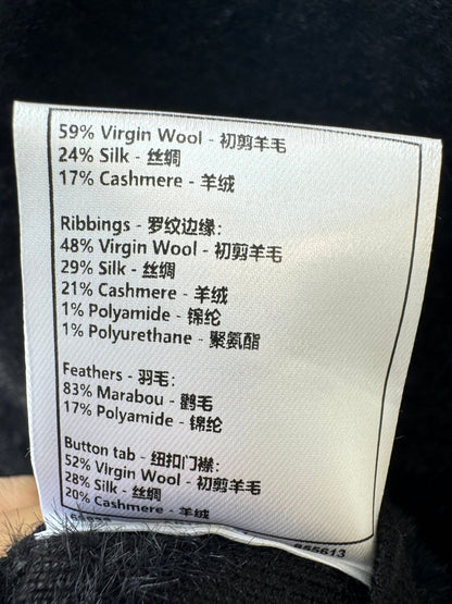 25fw new diamond wool knitted cardigan