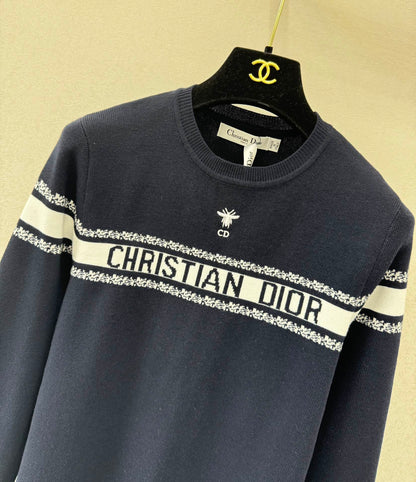 25fw new letter logo wool knitted long sleeve