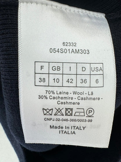 25fw new letter logo wool knitted long sleeve