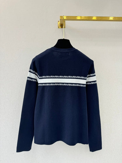 25fw new letter logo wool knitted long sleeve
