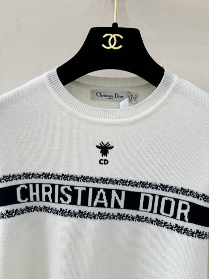 25fw new letter logo wool knitted long sleeve