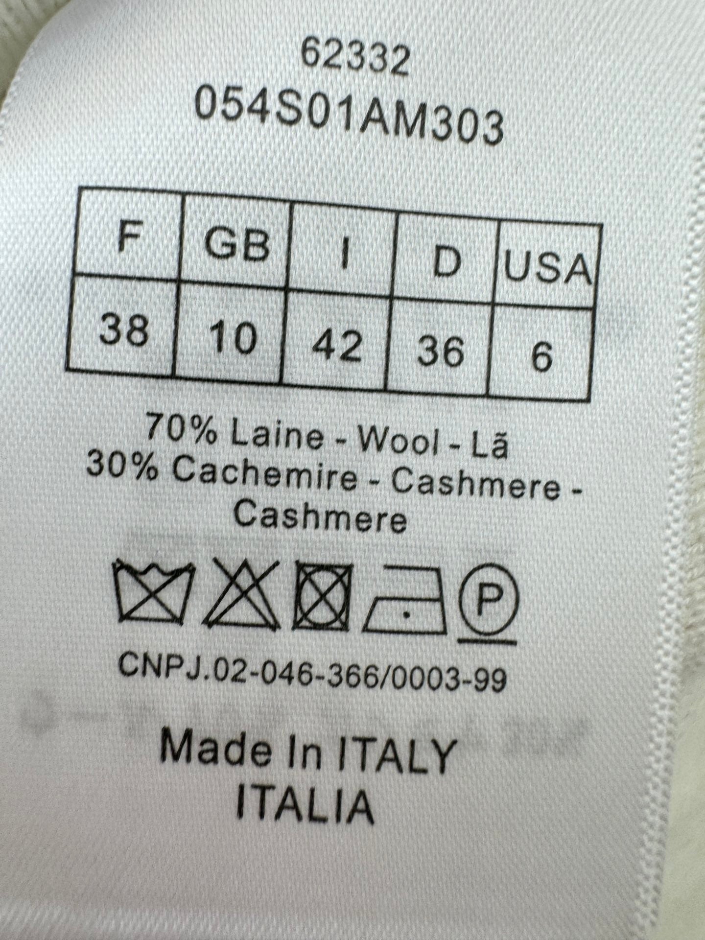 25fw new letter logo wool knitted long sleeve