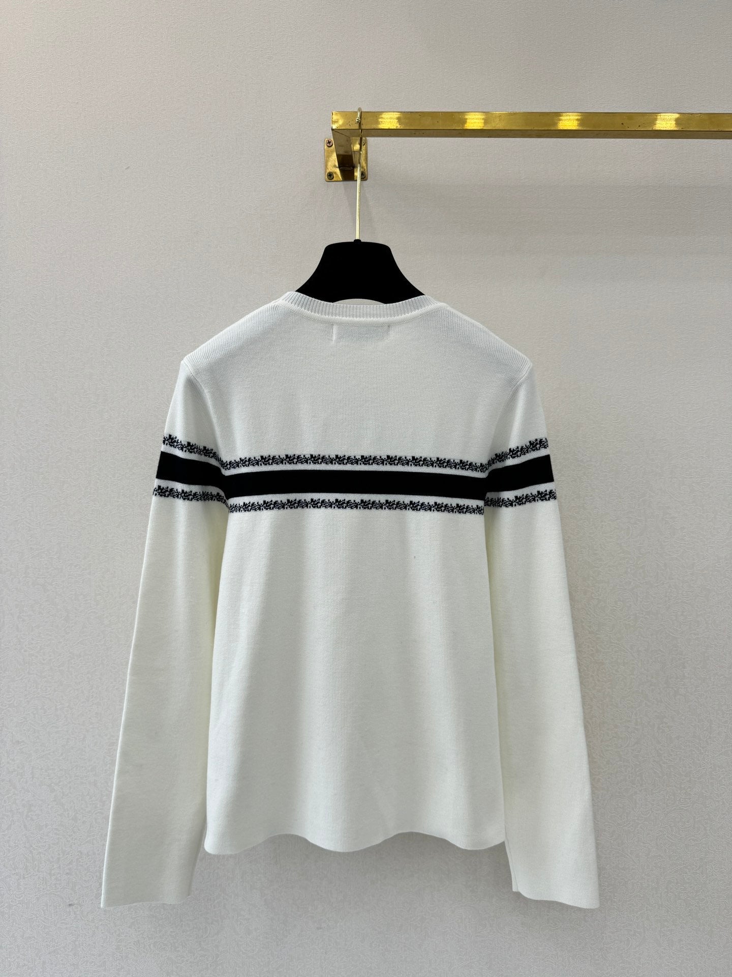 25fw new letter logo wool knitted long sleeve