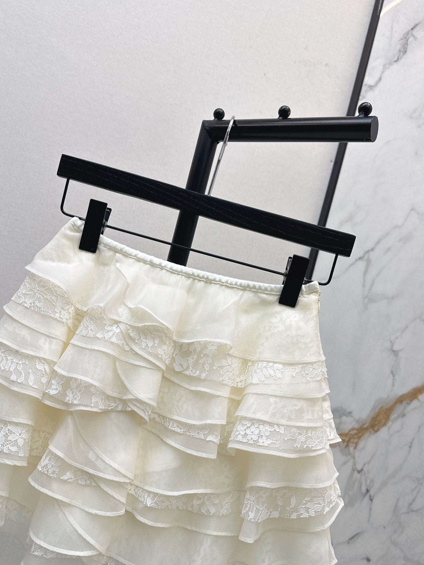 25fw new lace cake skirt