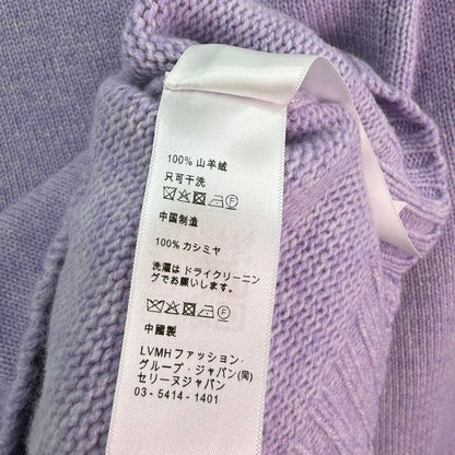 25fw new round neck hollow cashmere sweater