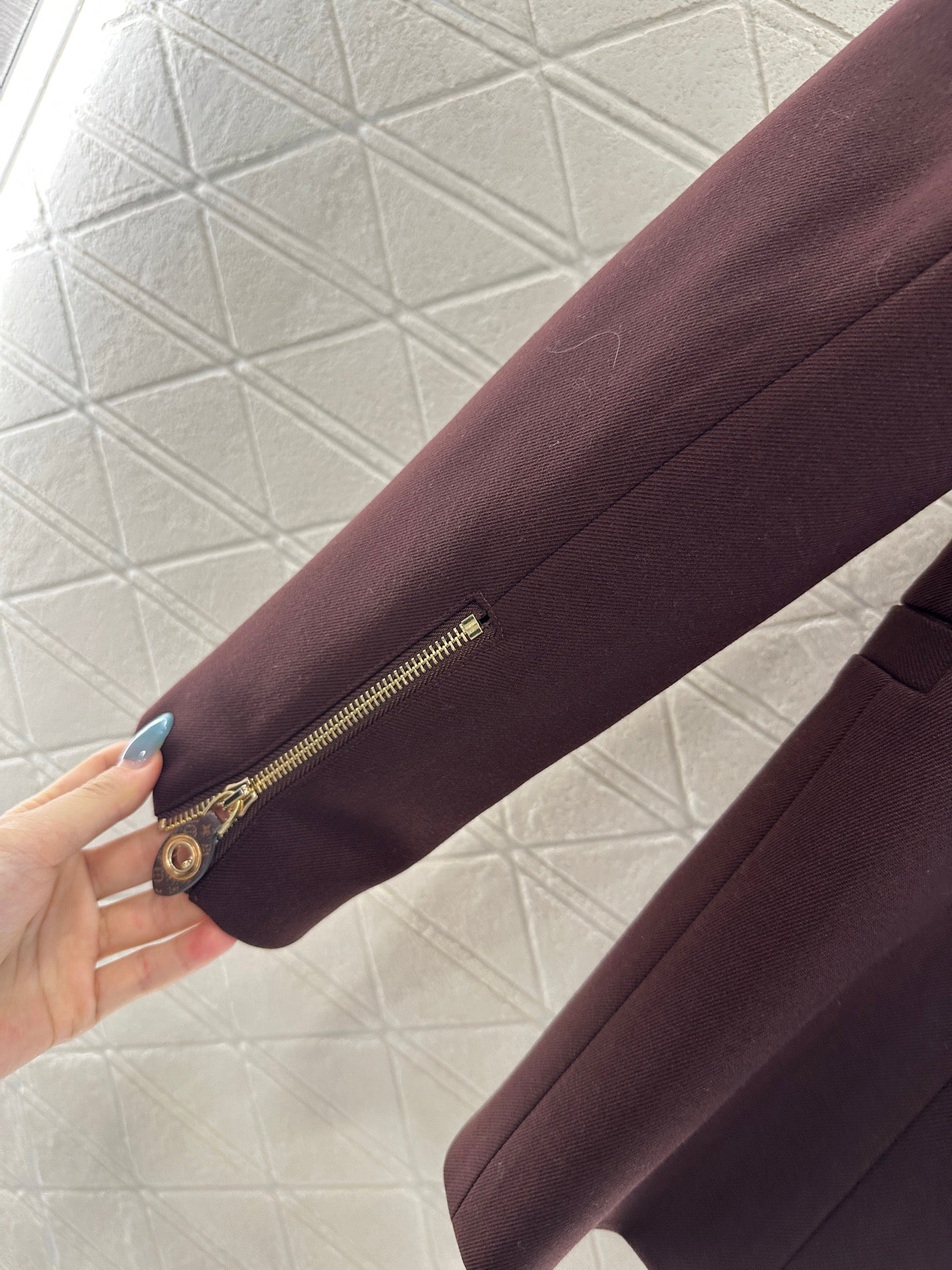 25fw new button lapel belt suit jacket