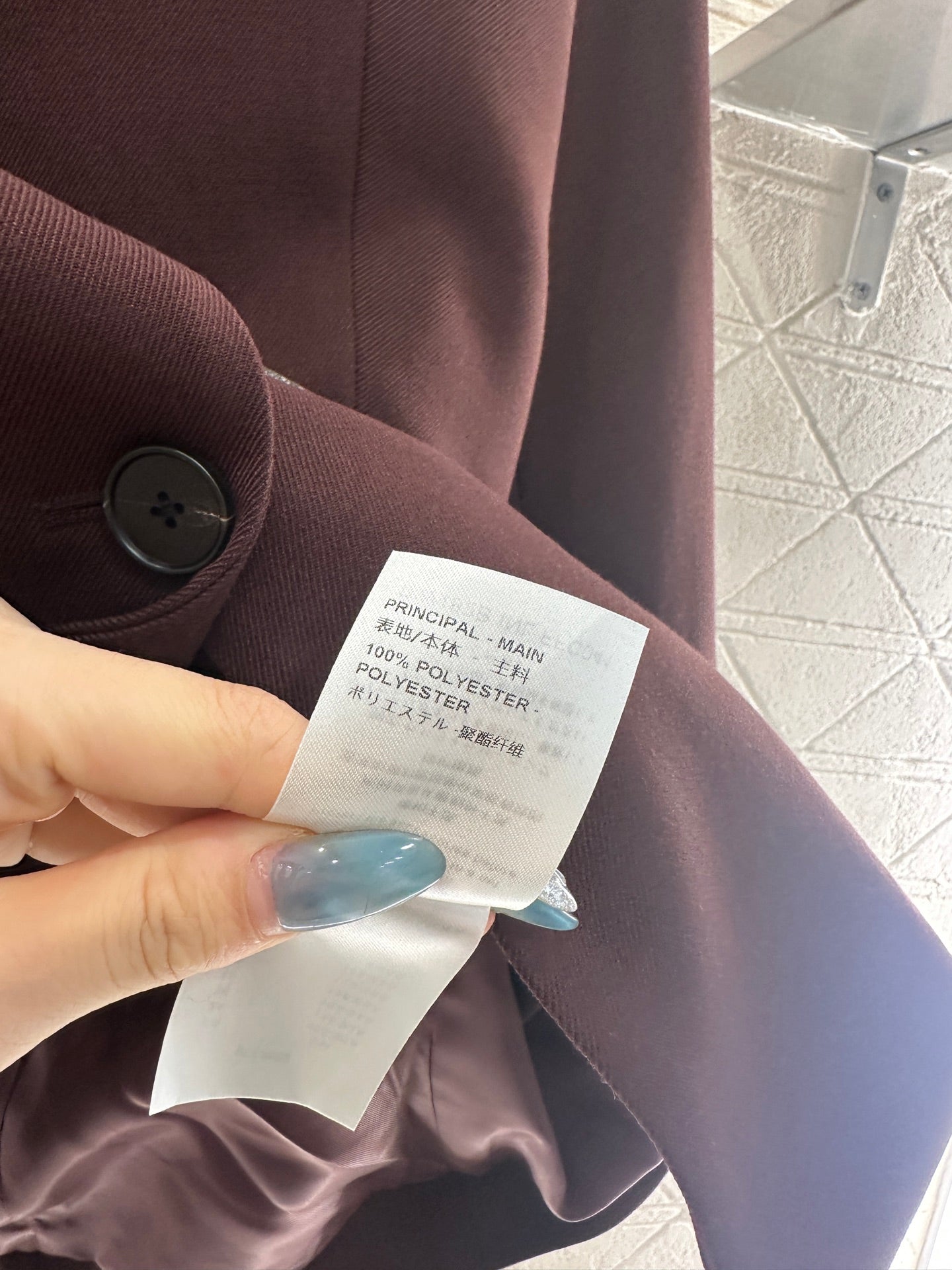 25fw new button lapel belt suit jacket