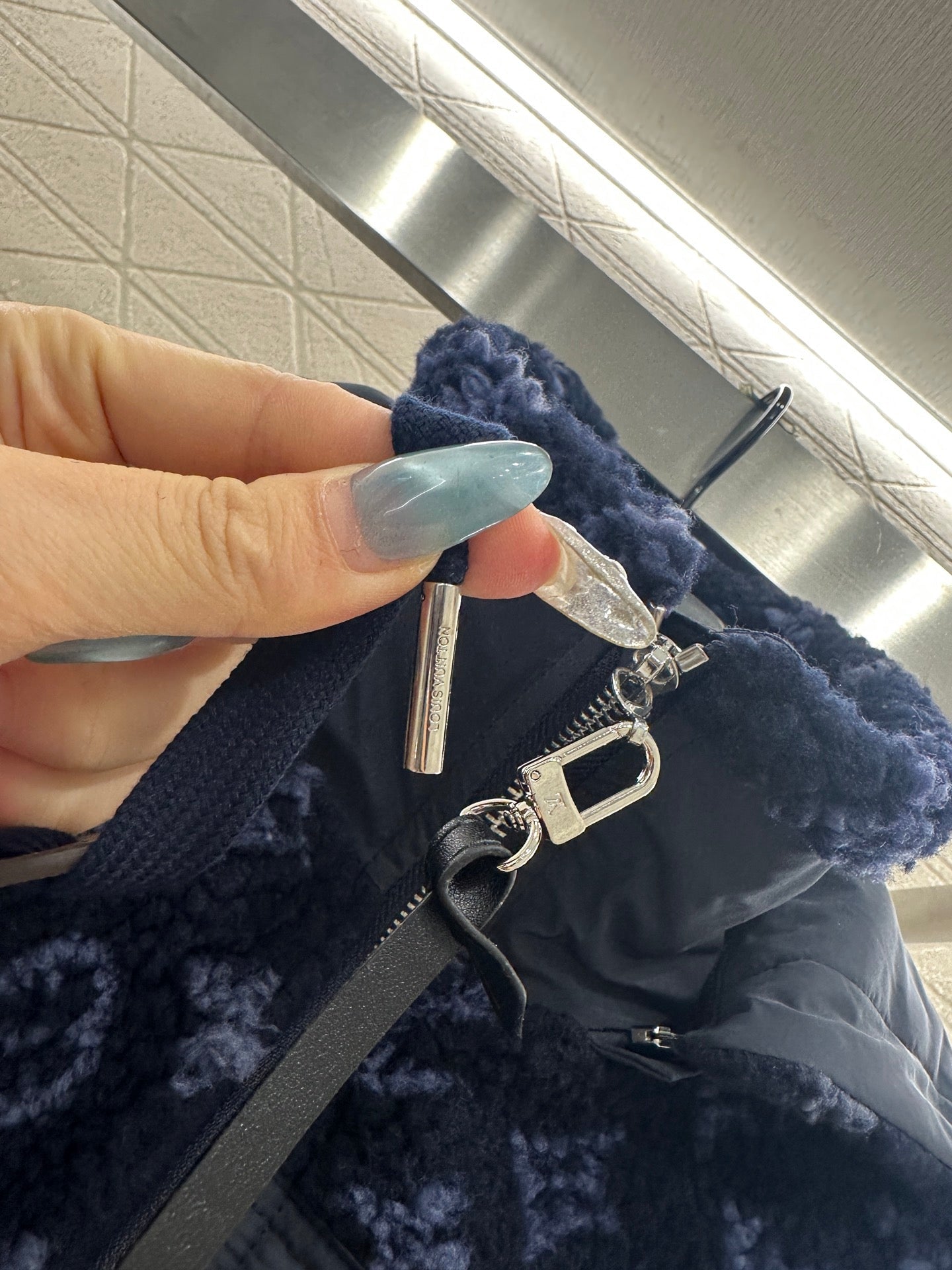 25fw new hooded teddy lamb jacket