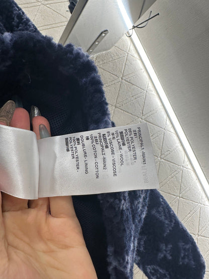 25fw new hooded teddy lamb jacket