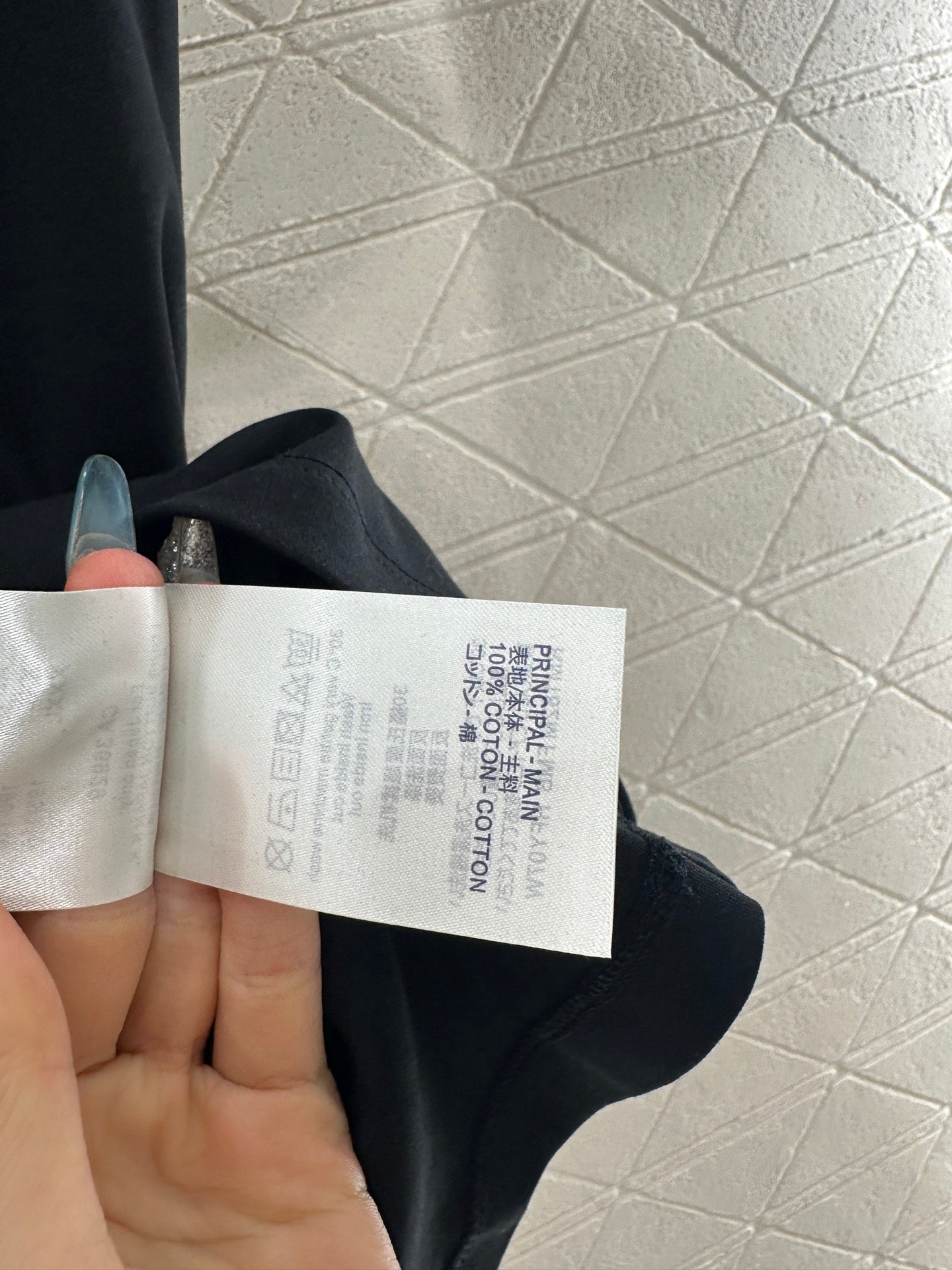 25fw new denim sequin pocket T-shirt