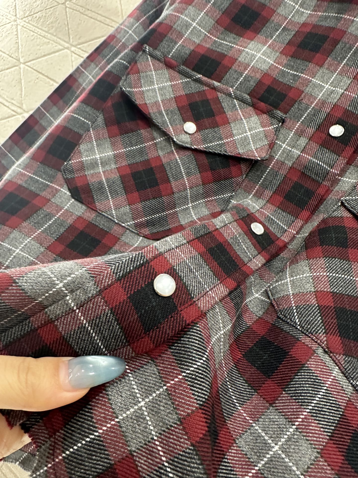 25fw new plaid shirt pleated skirt suit