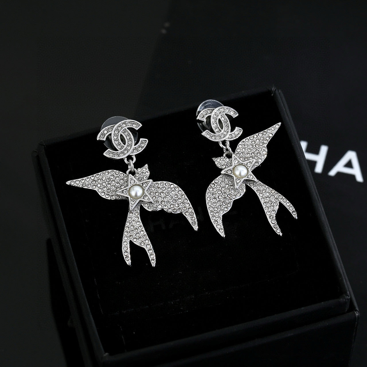 New Swallow Double C Earrings