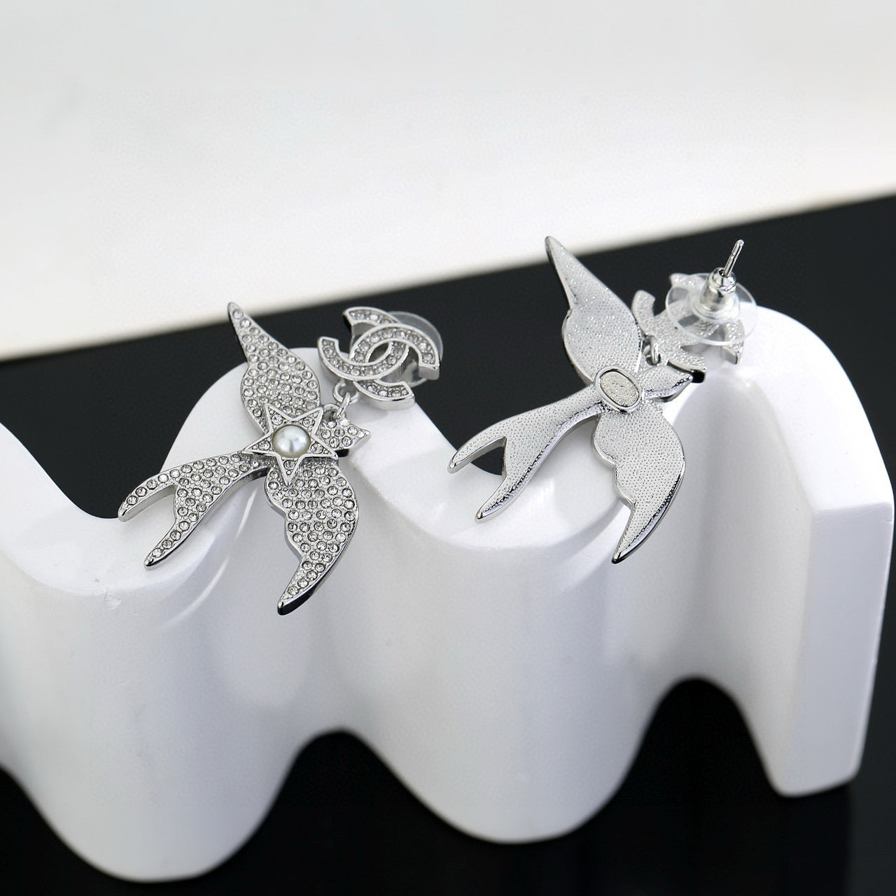 New Swallow Double C Earrings
