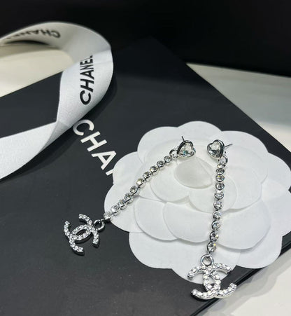 New Tassel Heart Letter Earrings