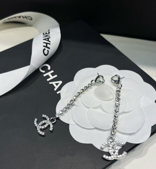 New Tassel Heart Letter Earrings