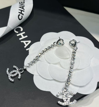 New Tassel Heart Letter Earrings