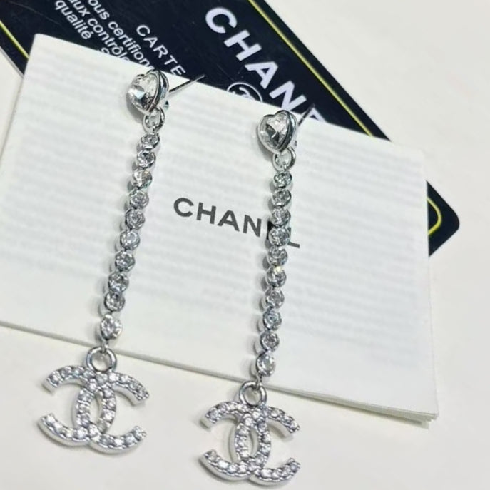 New Tassel Heart Letter Earrings