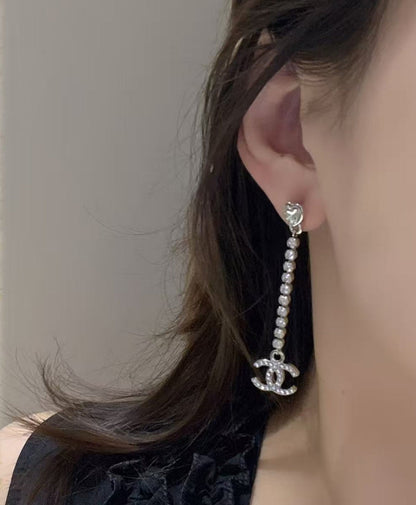 New Tassel Heart Letter Earrings