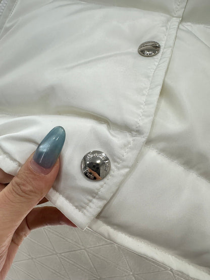 Stand-up collar five-pointed star down vest