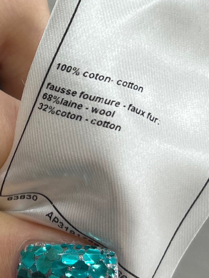 jacquard wide-leg trousers