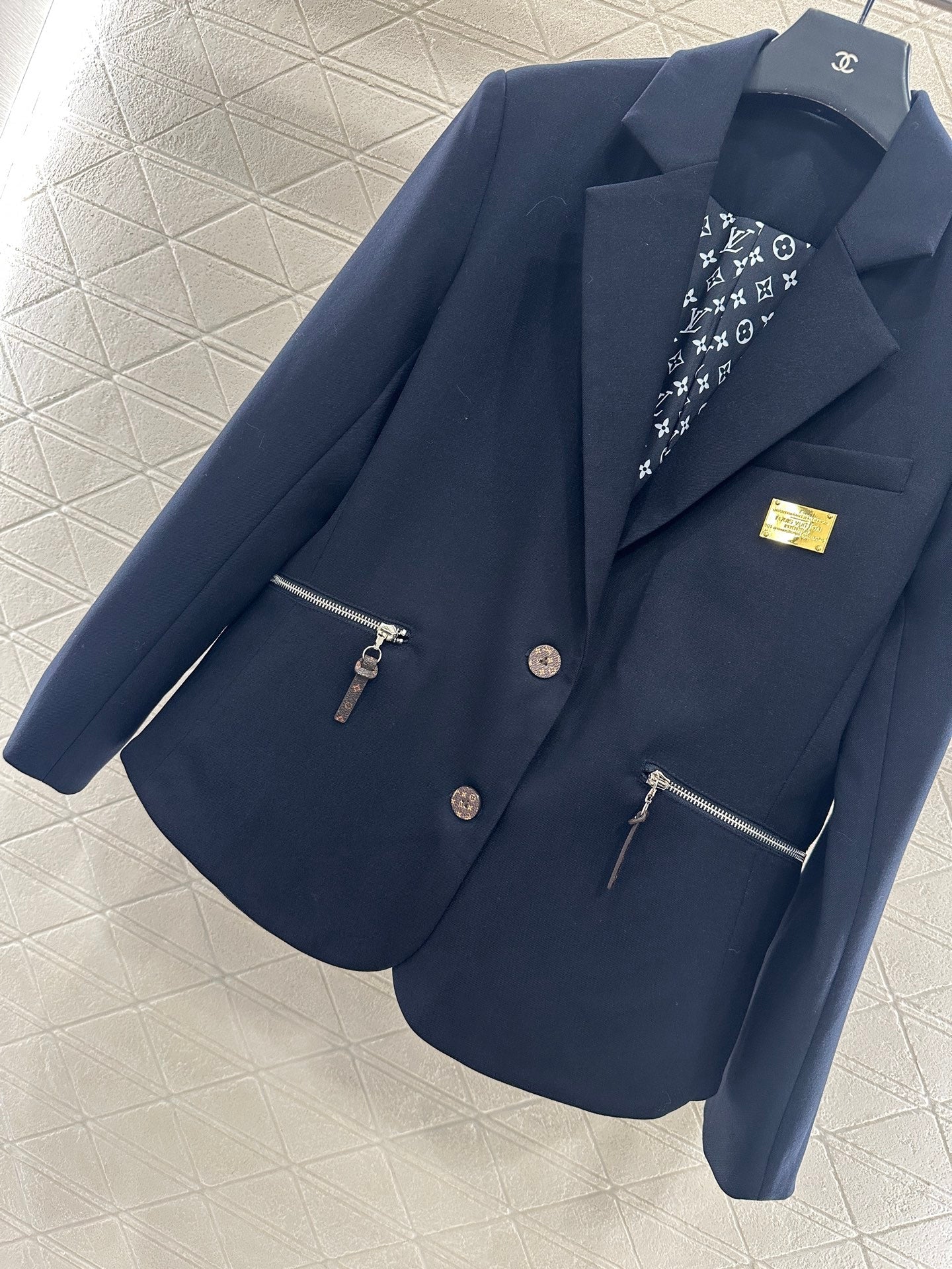 Collar suit jacket