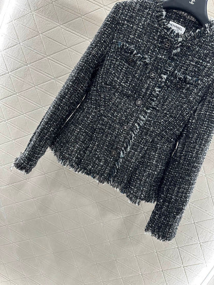 Tassel wool jacket