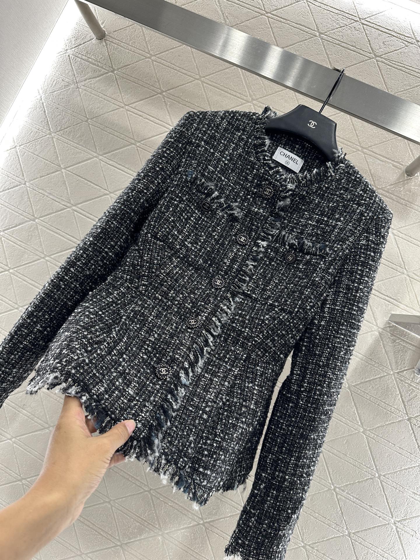 Tassel wool jacket