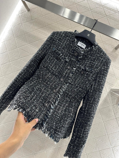 Tassel wool jacket