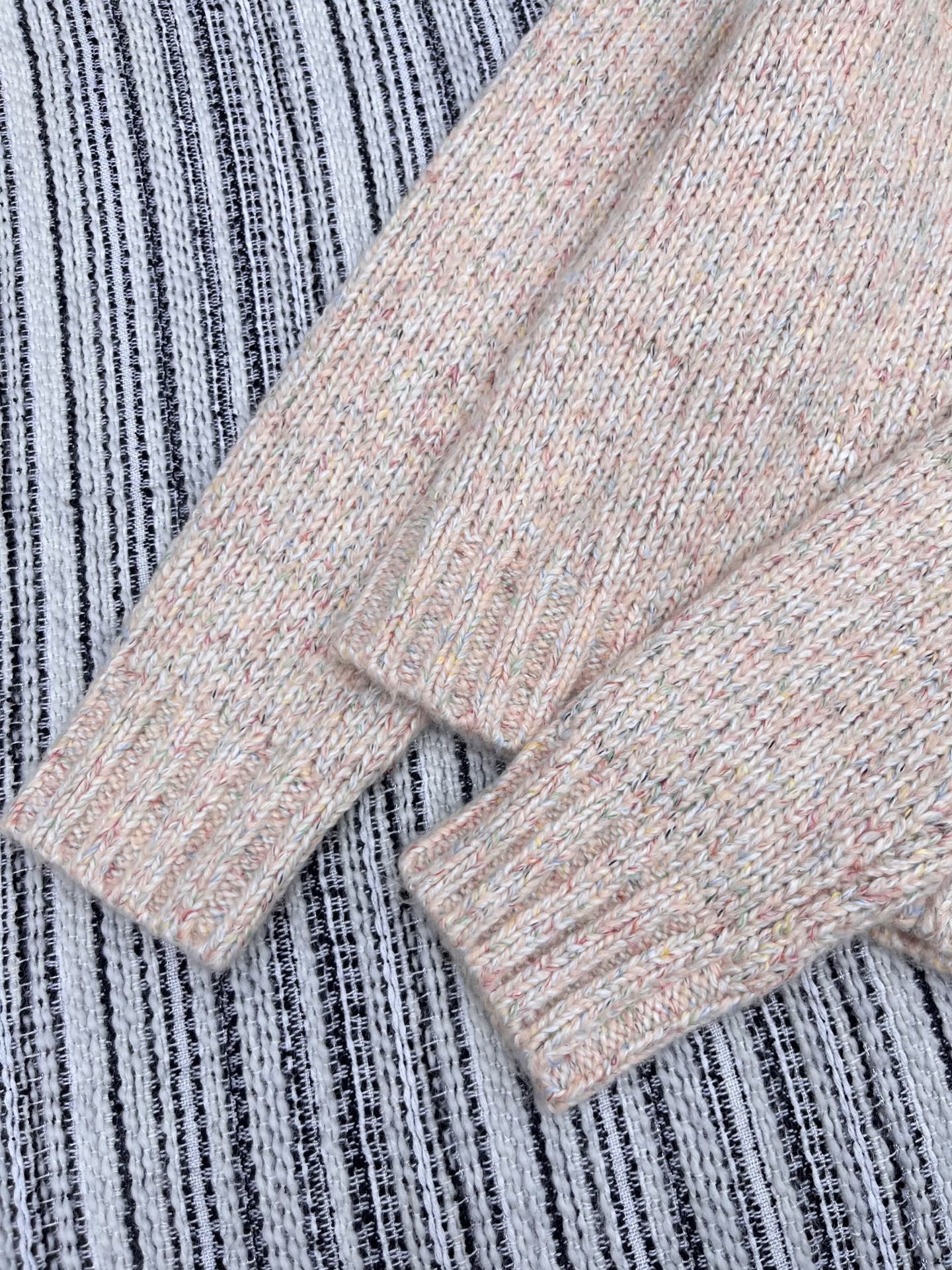 Vintage Zippered Lace-Trimmed Jacket (Brown/Yellow/Pink)