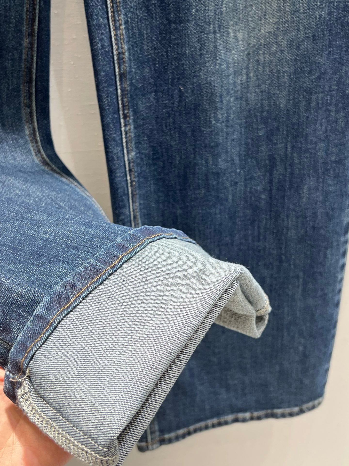 Embroidered Logo Jeans