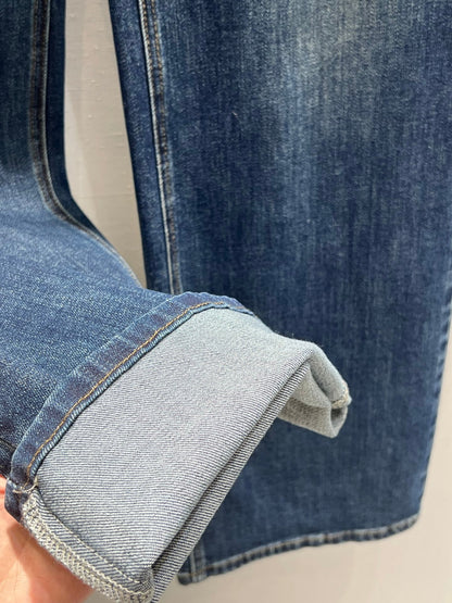 Embroidered Logo Jeans