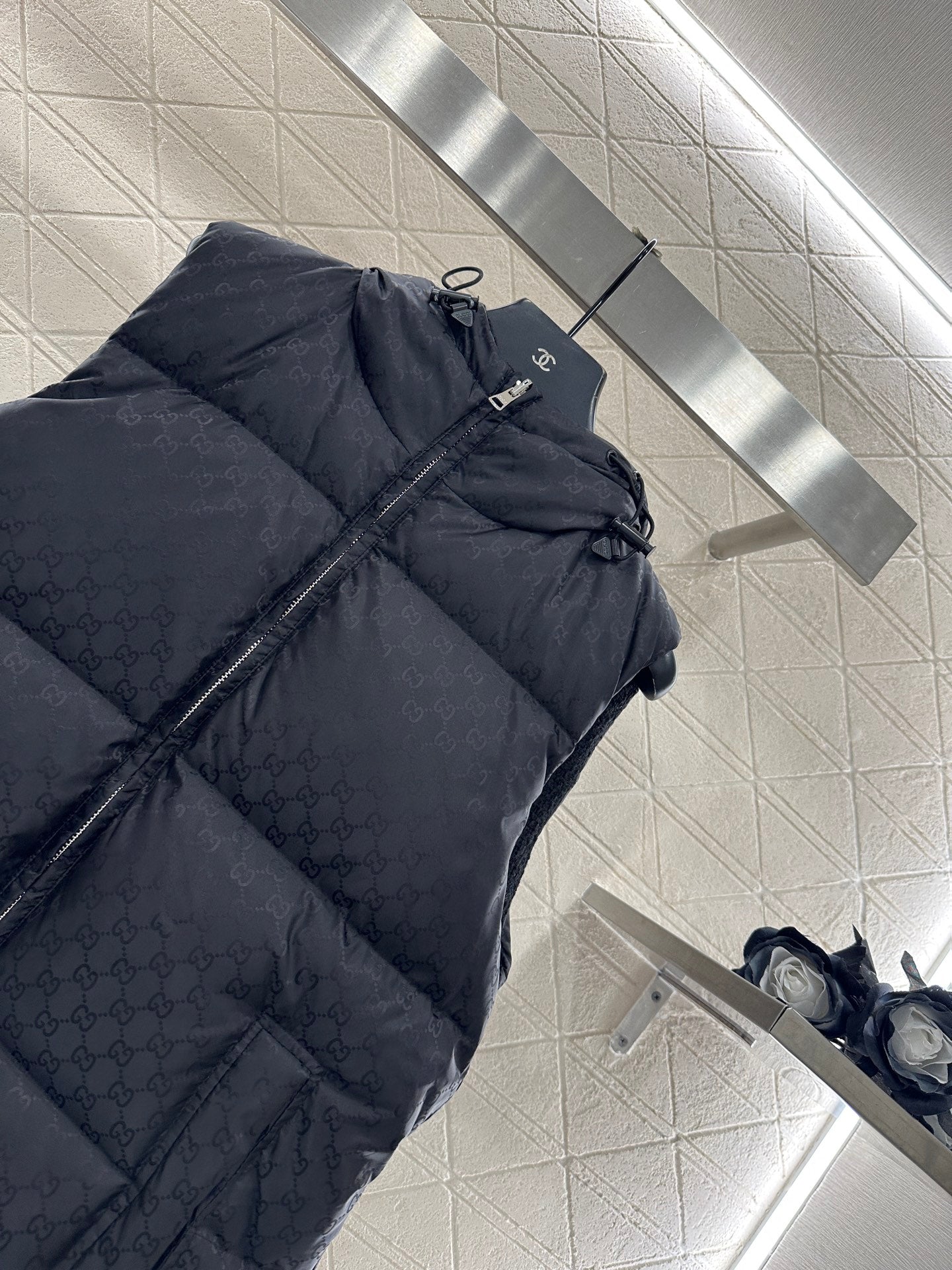 Hooded Reversible Down Vest