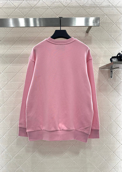 Letter Crew Neck Sweatshirt