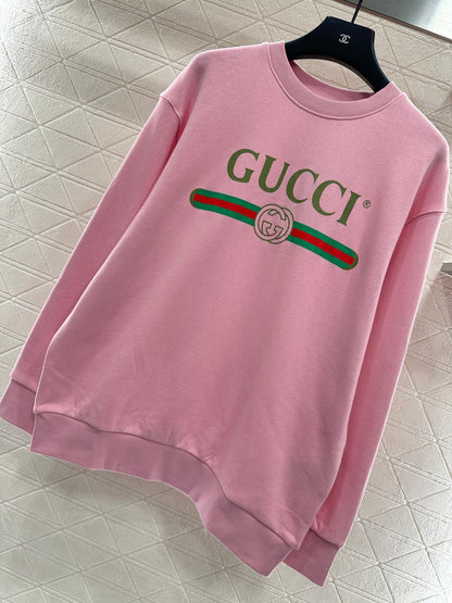 Letter Crew Neck Sweatshirt