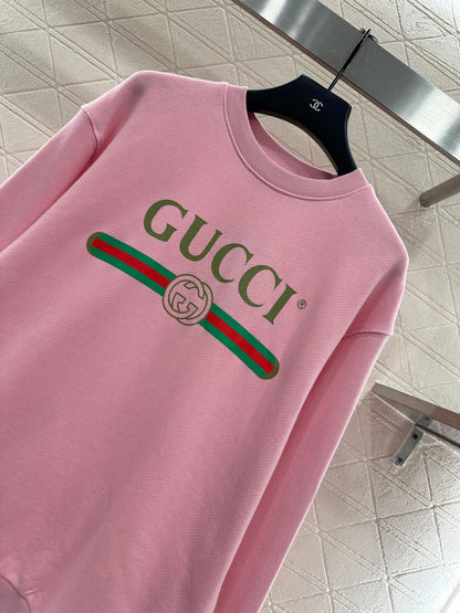 Letter Crew Neck Sweatshirt