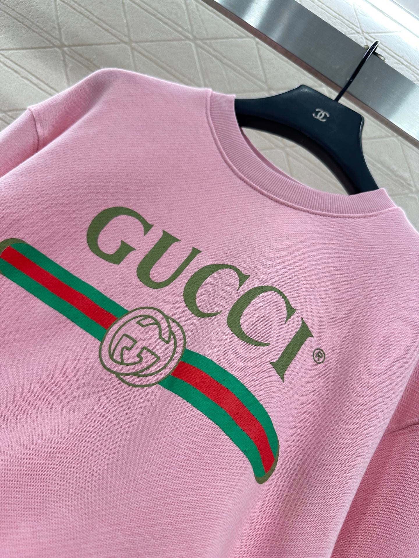 Letter Crew Neck Sweatshirt