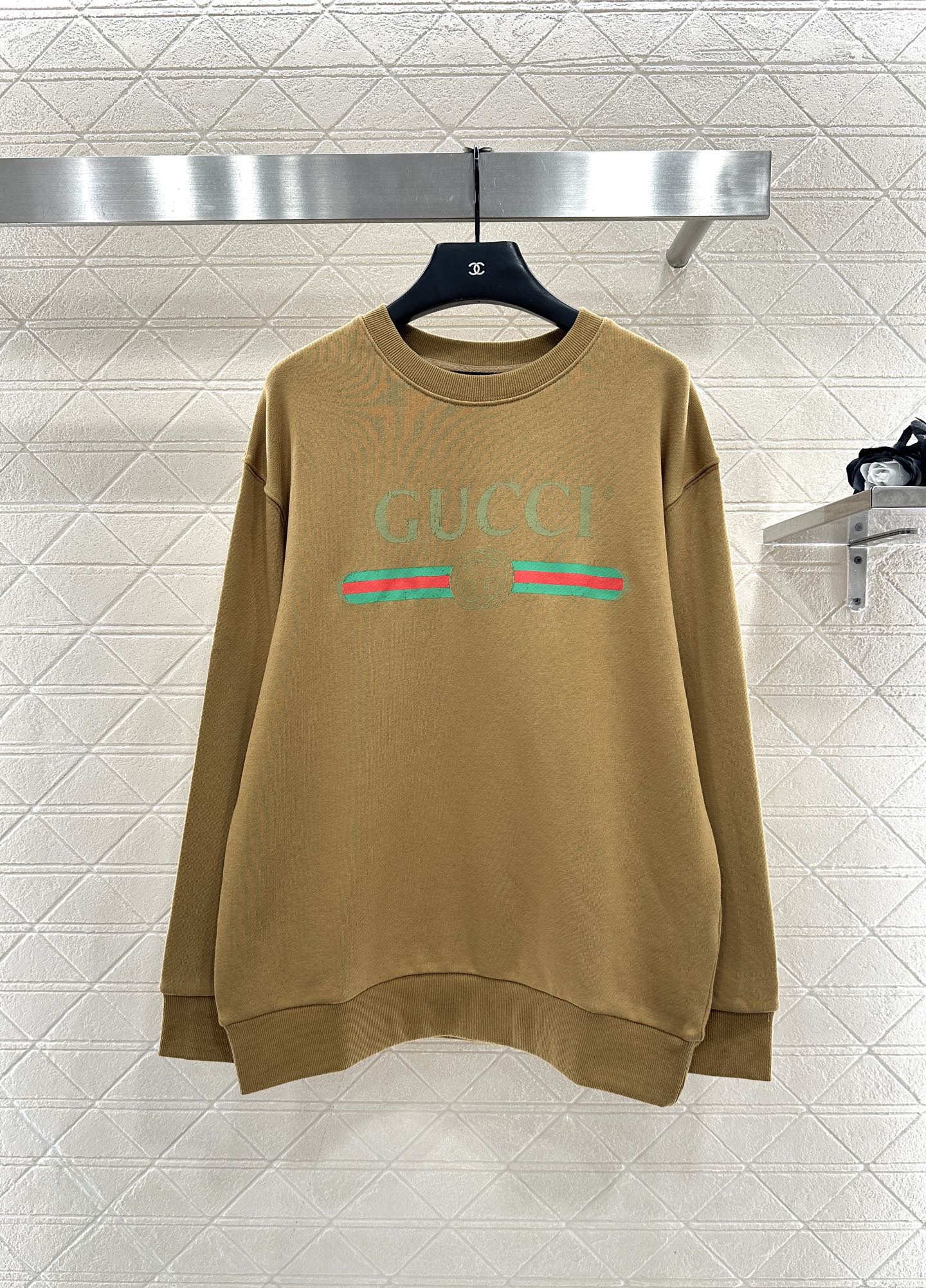 Letter Crew Neck Sweatshirt