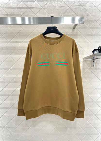 Letter Crew Neck Sweatshirt