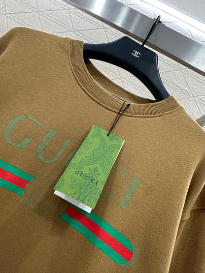 Letter Crew Neck Sweatshirt