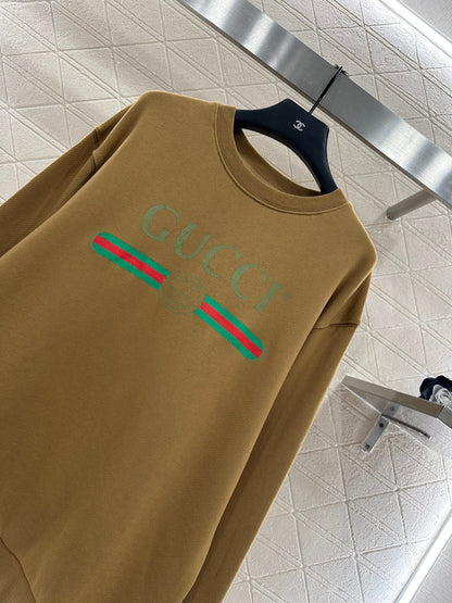 Letter Crew Neck Sweatshirt