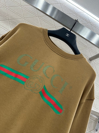 Letter Crew Neck Sweatshirt